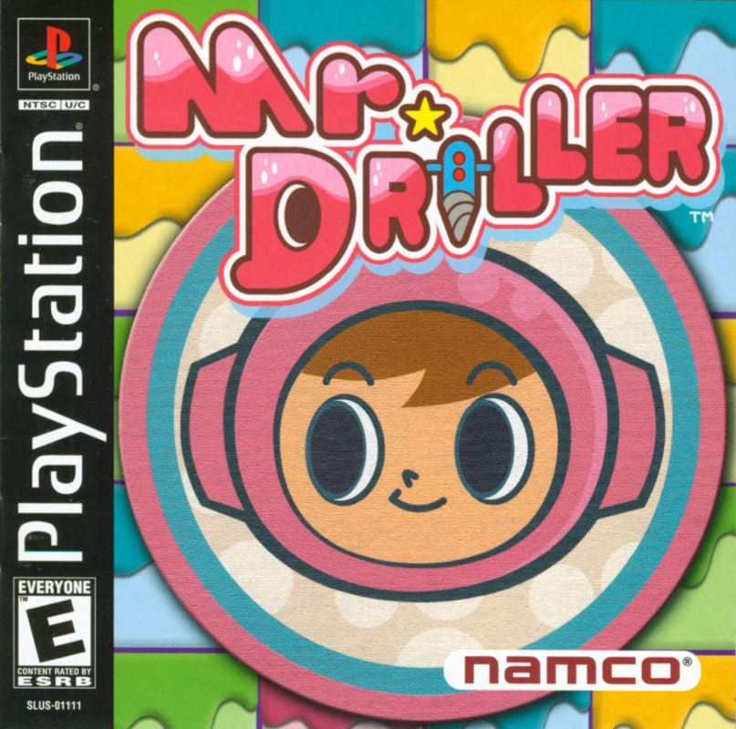 Mr. Driller box art for Sega Dreamcast